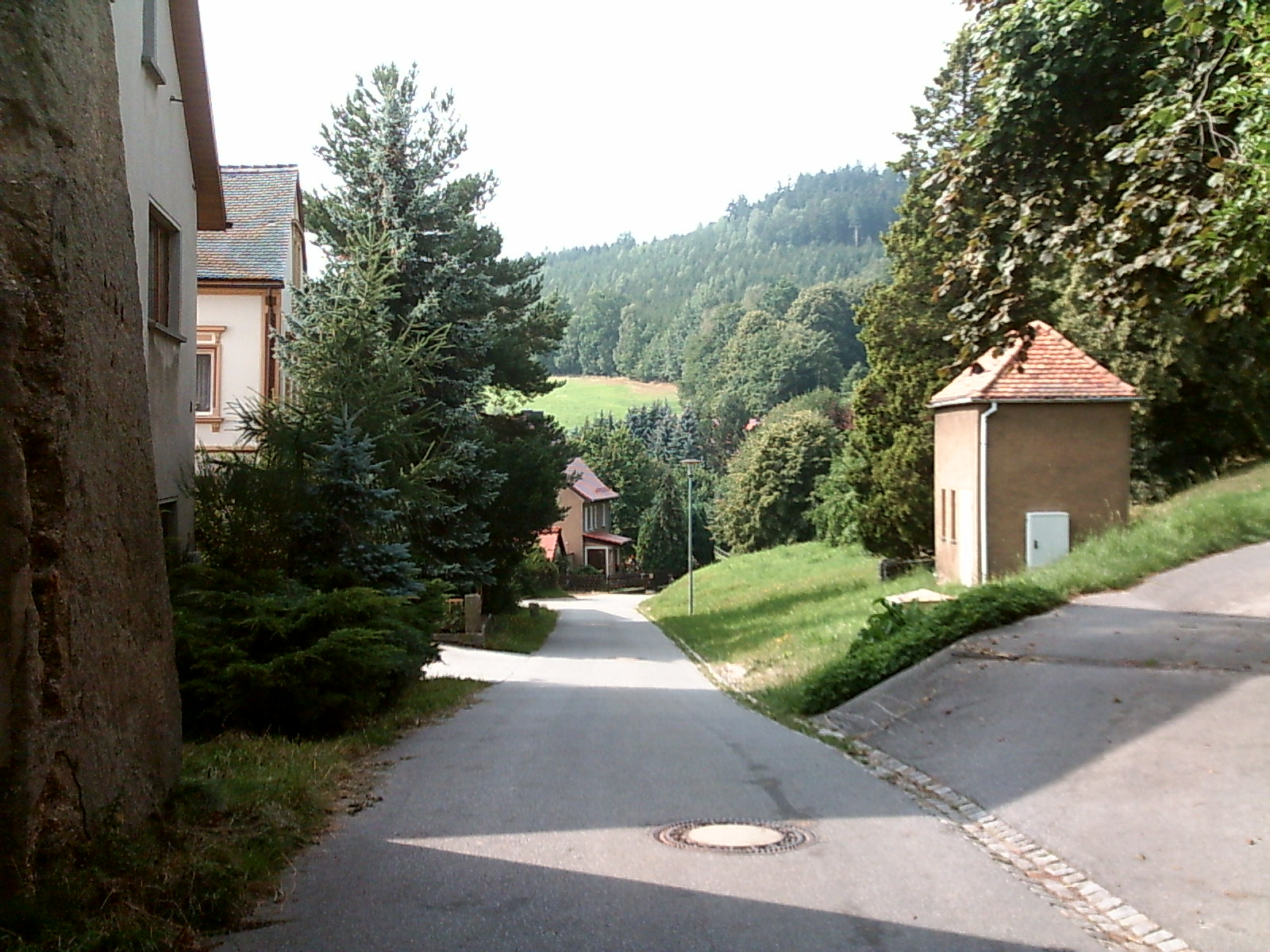 Blick nach Berge