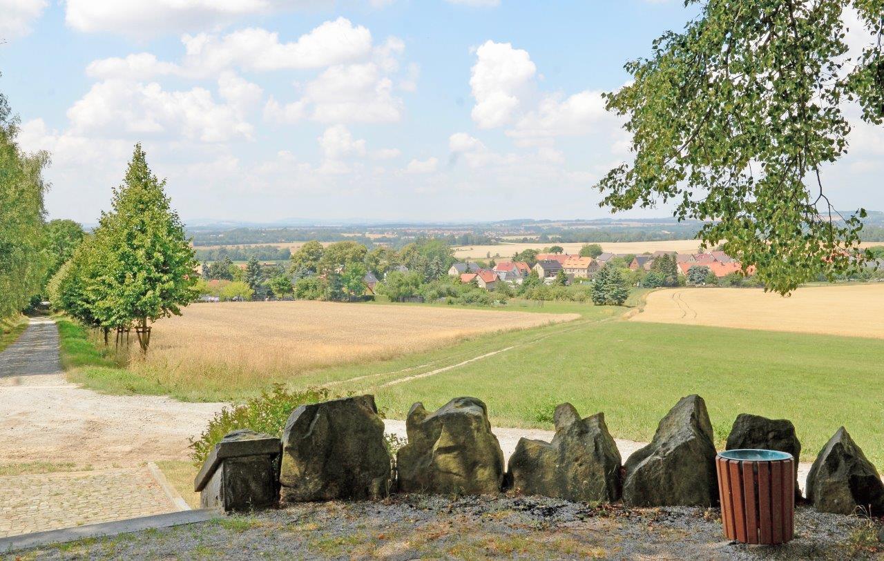 Ebendörfel - Blick auf den Ort