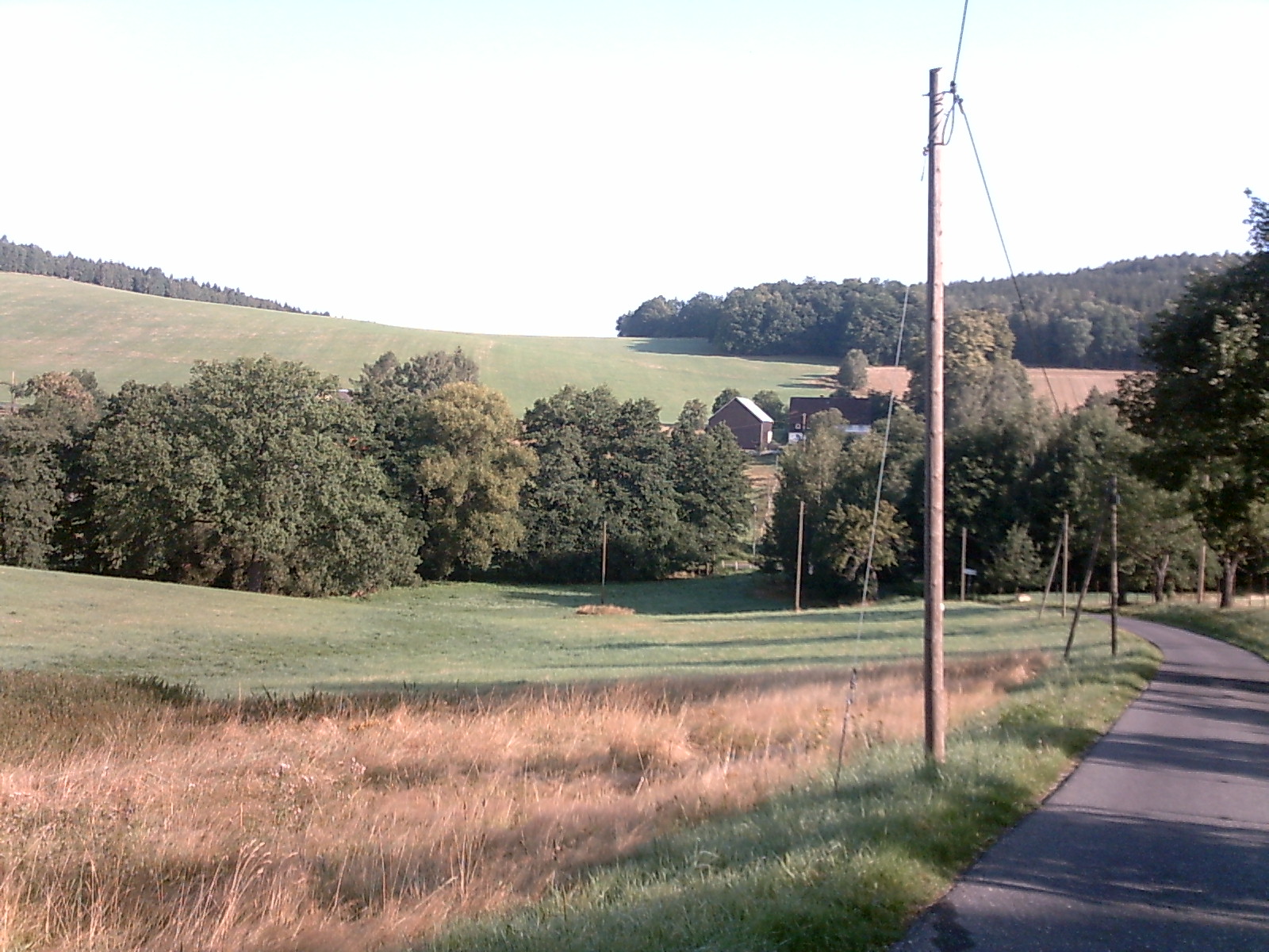 Straße von Cosul nach Klein-Kunitz